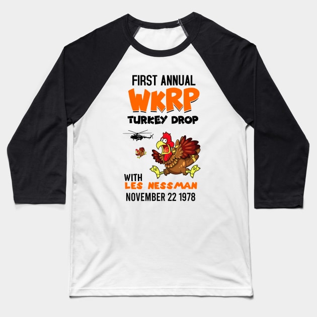 WKRP First Annual Baseball T-Shirt by TraphicDesigning